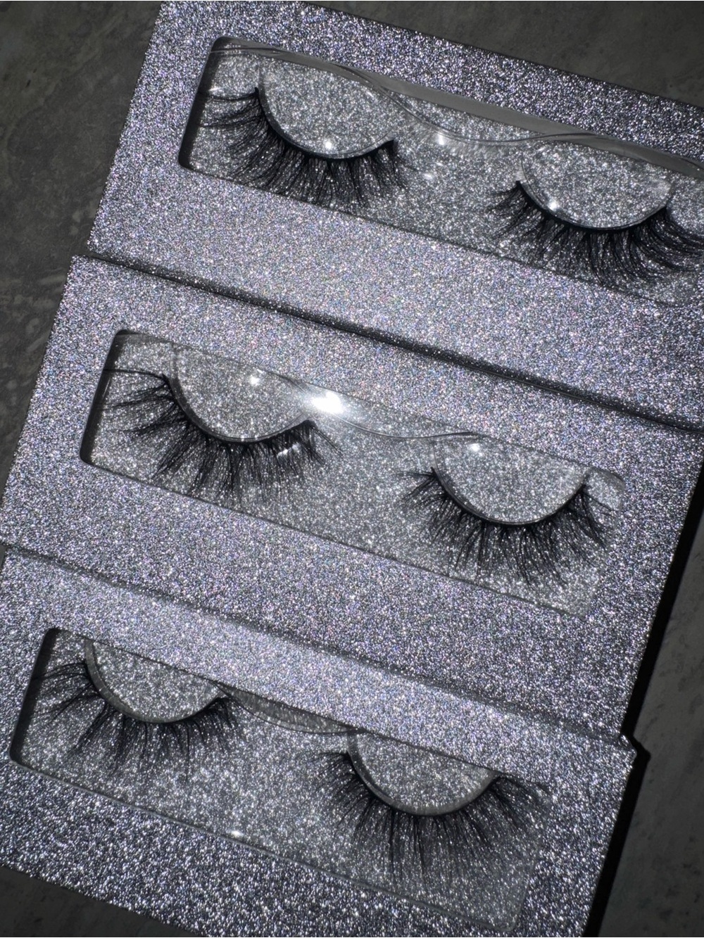 False Eyelash Set - Black Dramatic Lashes